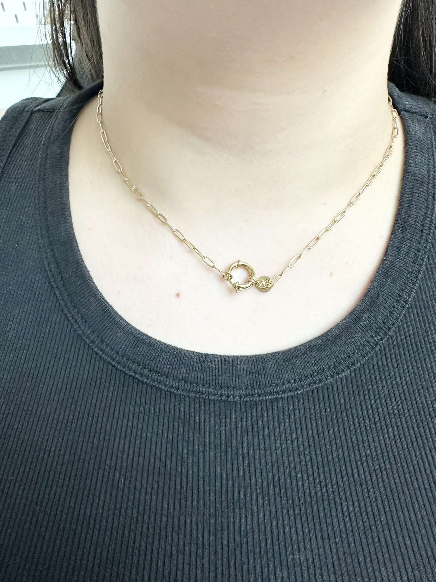 Collier personnalisé rond